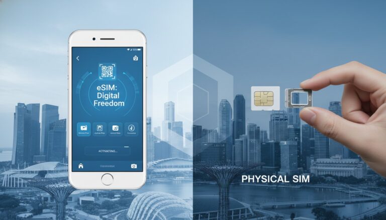 eSIM vs Physical SIM Cards in Singapore: Which is Better for You?
