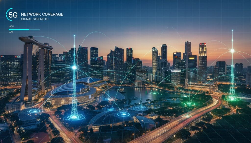 Singapore 5G Network Coverage: Complete Analysis of Speed and Reliability