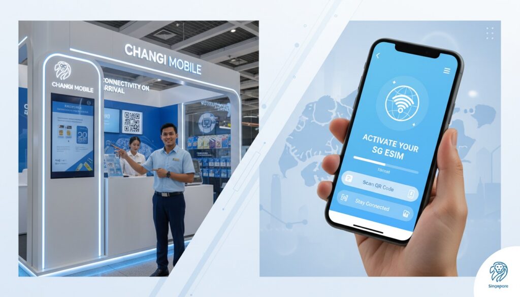 Airport SIM Pickup vs Digital eSIM: The Complete Singapore Comparison